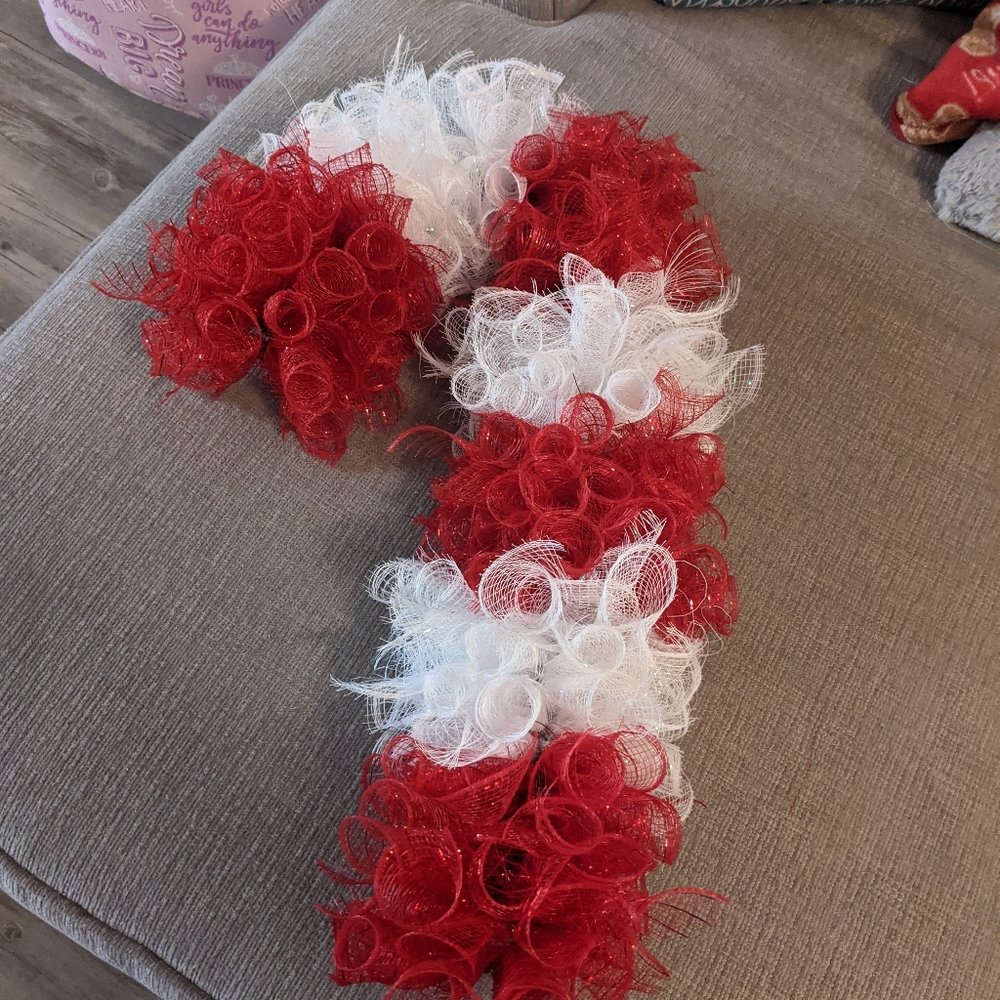 Candy Cane wreath